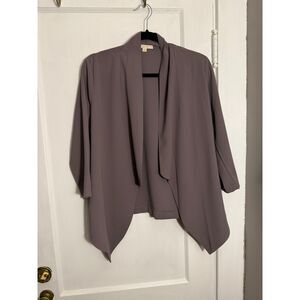 Le Lis Tan Drapey Blazer Jacket